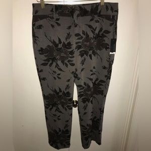 Elle floral ankle pants